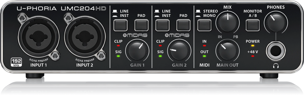 Behringer UMC204HD Usb Ses Kartı