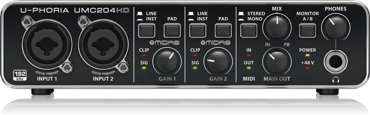 Behringer UMC204HD Usb Ses Kartı