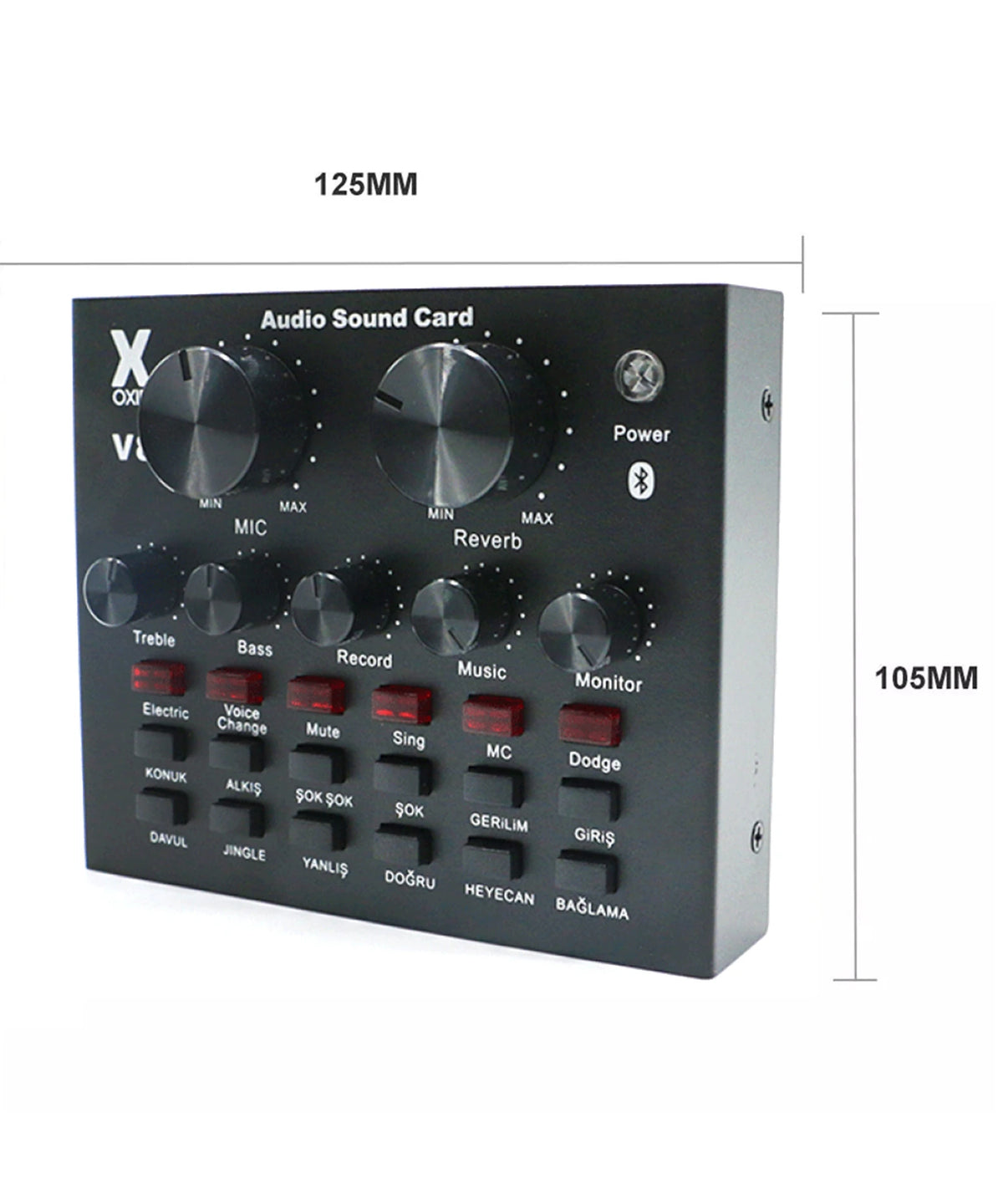 Oxid V8 Ses Kartı Ve Bm800 Mikrofon Seti Gen2