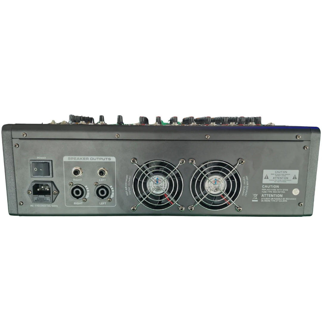 Bofmann BF-DJ8 8 Kanallı 2x350 Watt 99 DSP Efektli Bluetooth Ve USB Özellikli Amfili Mikser