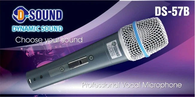Dynamic Kablolu Mikrofon D-Sound Ds-57B
