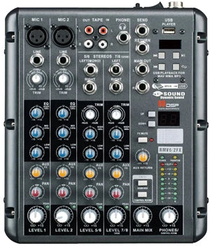 D-Sound Rmv6/2Fx Mixer