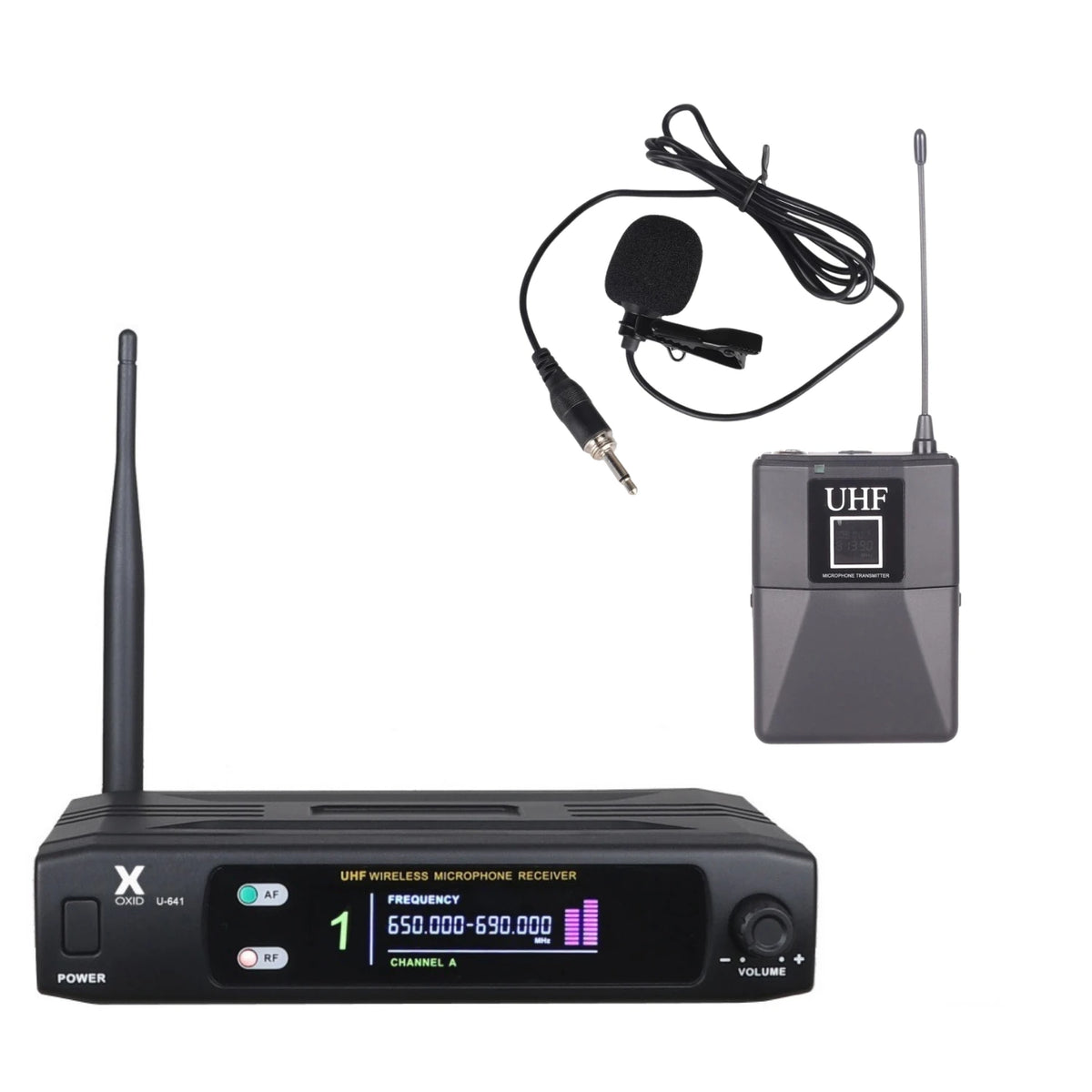 Oxid UHF U-641Y Wireless Lavalier Microphone