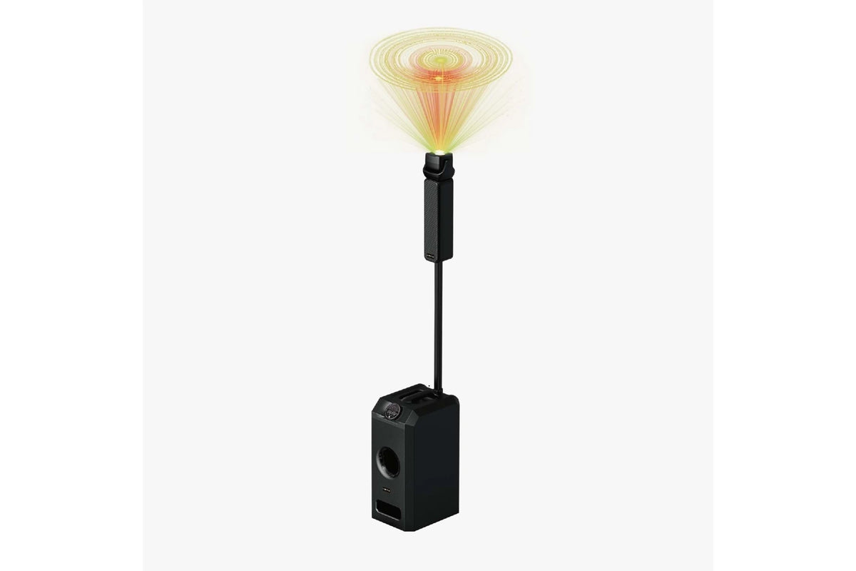 HEPU HP-991 8 İnç 236W Profesyonel Taşınabilir Ses Sistemi – RGB Işıklı