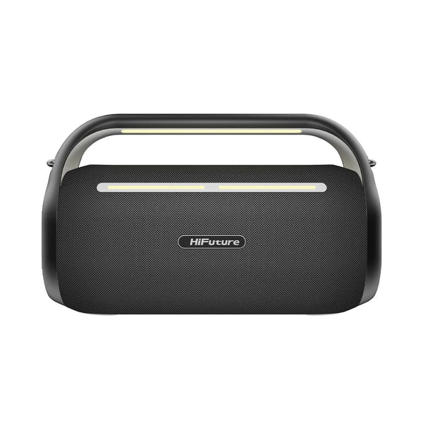 HiFuture MusicBox 100 Wireless Karaoke Speaker 70W Dual Microphone Bluetooth 5.0 Black