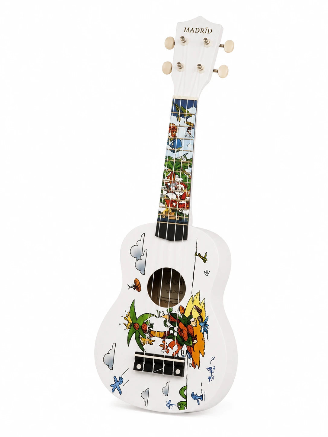 Madrid Ukulele Decal MU-21-12Island