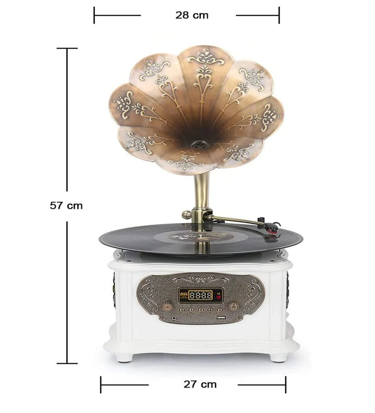 Gramofon-GD-693 Beyaz