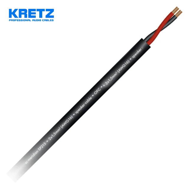 KRETZ KRT-2150 2x1,50 mm² OFC Hoparlör Kablosu – 1 Metre