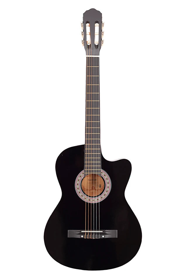 Madrid Mcg-120C Bk Cutaway 39 Klasik Gitar Tam Boy