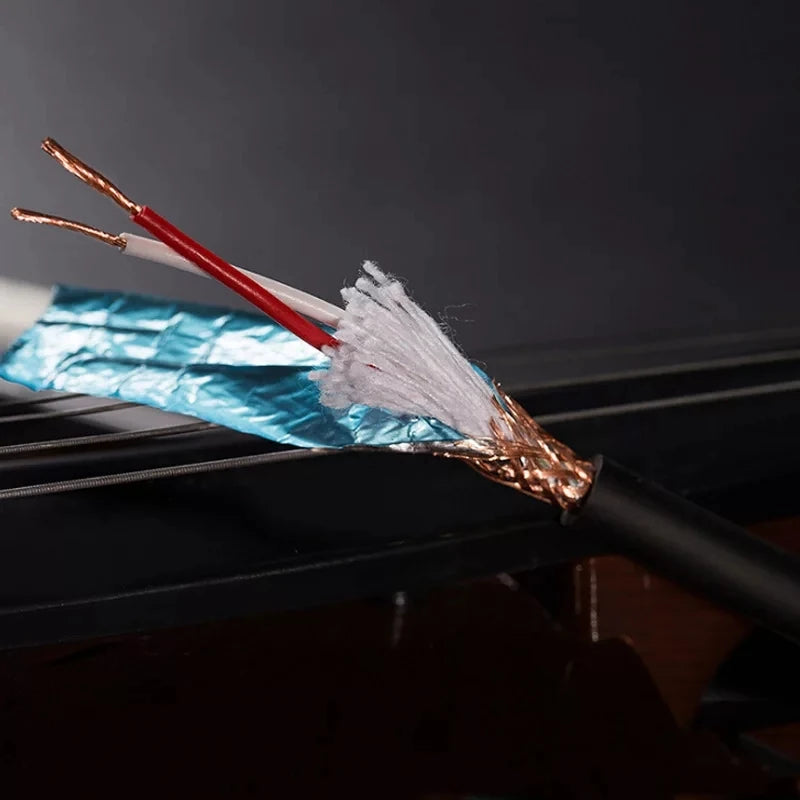 KRETZ KRT-6520 2x0,22 mm² Stereo Mikrofon Kablosu – 1 Metre