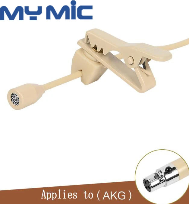Zl-1720C Yaka Mikrofonu Mini 3Pin Xlr Plug(Akg Type)