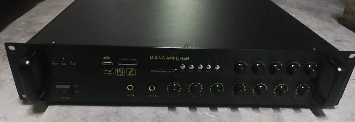 Notel Not Pa-205T 200Watt 100V Trafolu 2 Mik Girişli Mikser Amfi