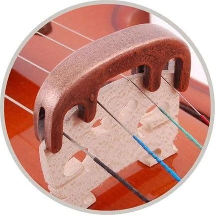 Metal Violin Mute Merla MVS-10-B Copper