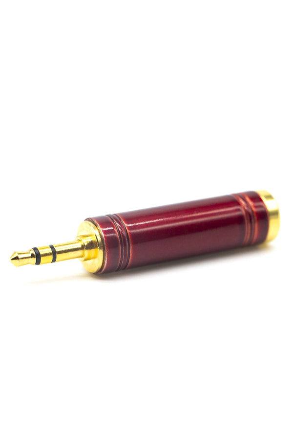 DC-219 Büyükten Küçüğe Çevirici (Metal ) 3.5mm Erkek - 6.35mm Dişi Jack Dönüştürücü