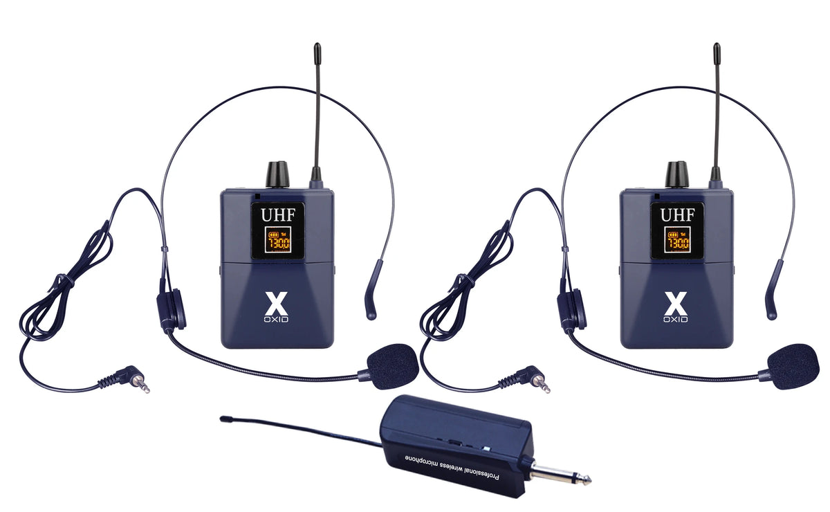 Oxid Oxd-632Y 2-Mic Wireless Lavalier Microphone