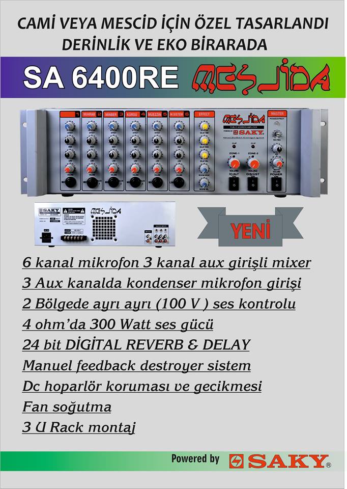 Saky Mesjıda Sa-6400Re