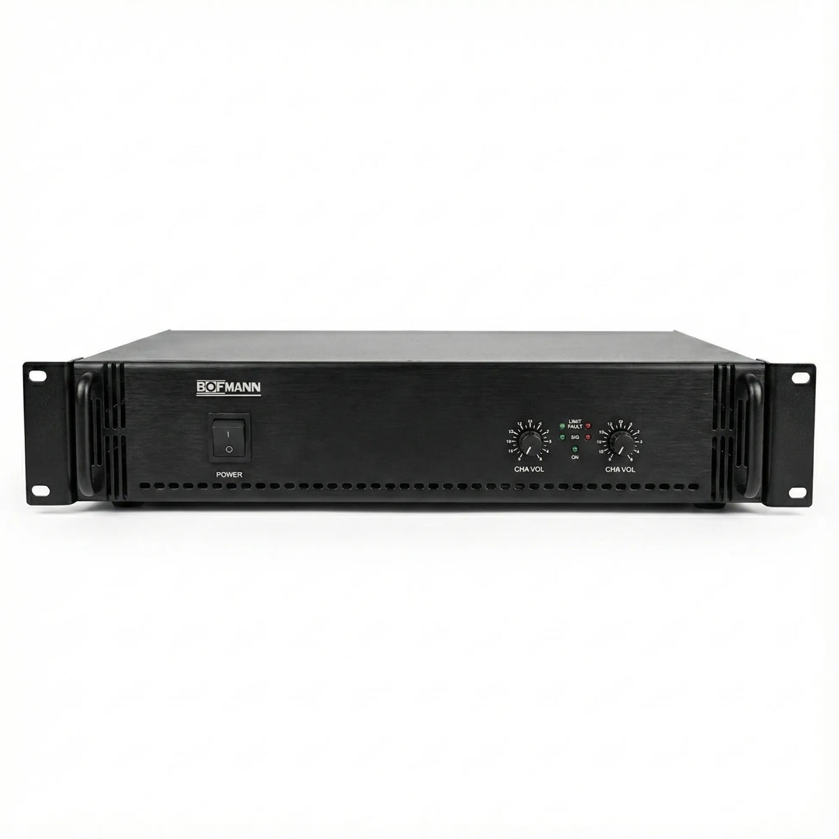 Bofmann TP-300STT 2x150 Watt Profesyonel Stereo Hat Trafolu Amplifikatör - 6,35 mm Jak Girişli