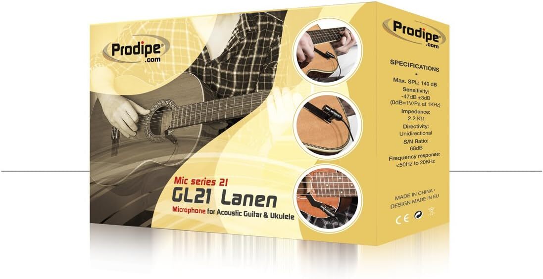 Prodipe GL-21 Akustik Gitar Ve Ukulele İçin Enstrüman Mikrofonu