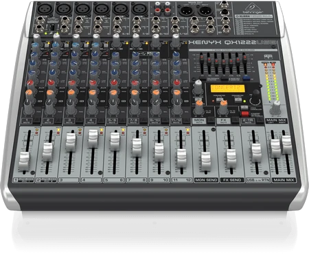 Behringer Xenyx QX1222USB 16 Kanal Efektli Mikser