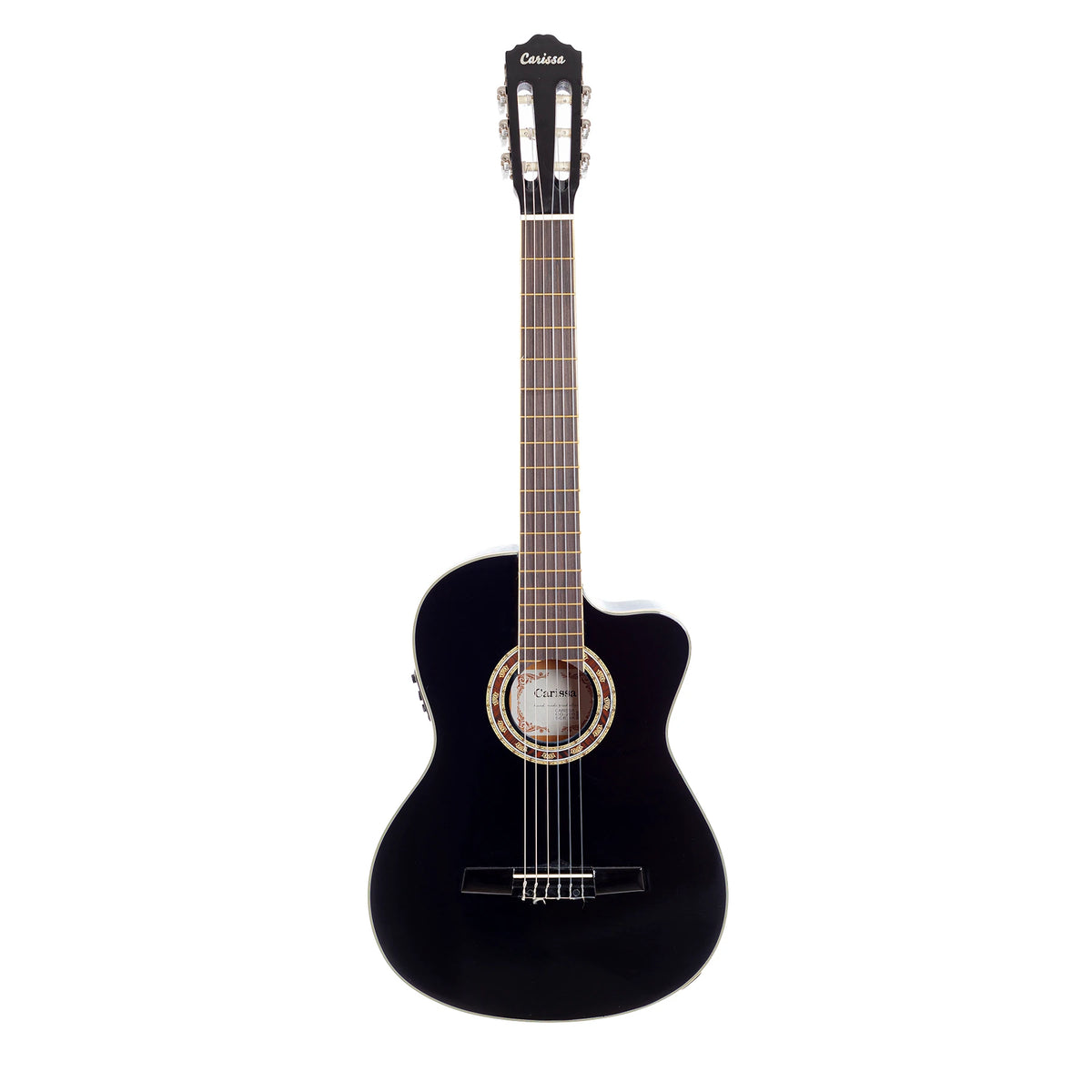 Carissa Cg-200 Sce Bk İnce Kasa Elektro Klasik Gitar