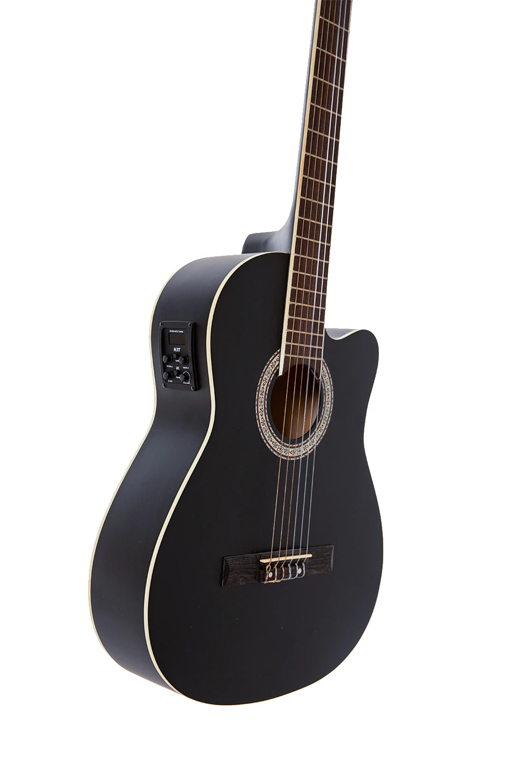 Carissa Cg-155Ce Bk Siyah Elektro Klasik Gitar