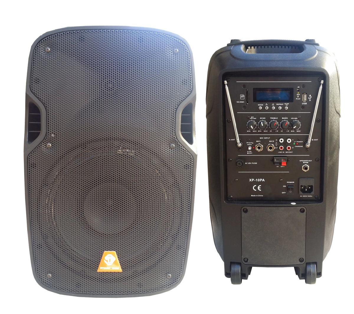 D-Sound Xp-10Pa 10 Taşınabilir Şarjlı Hoparlör