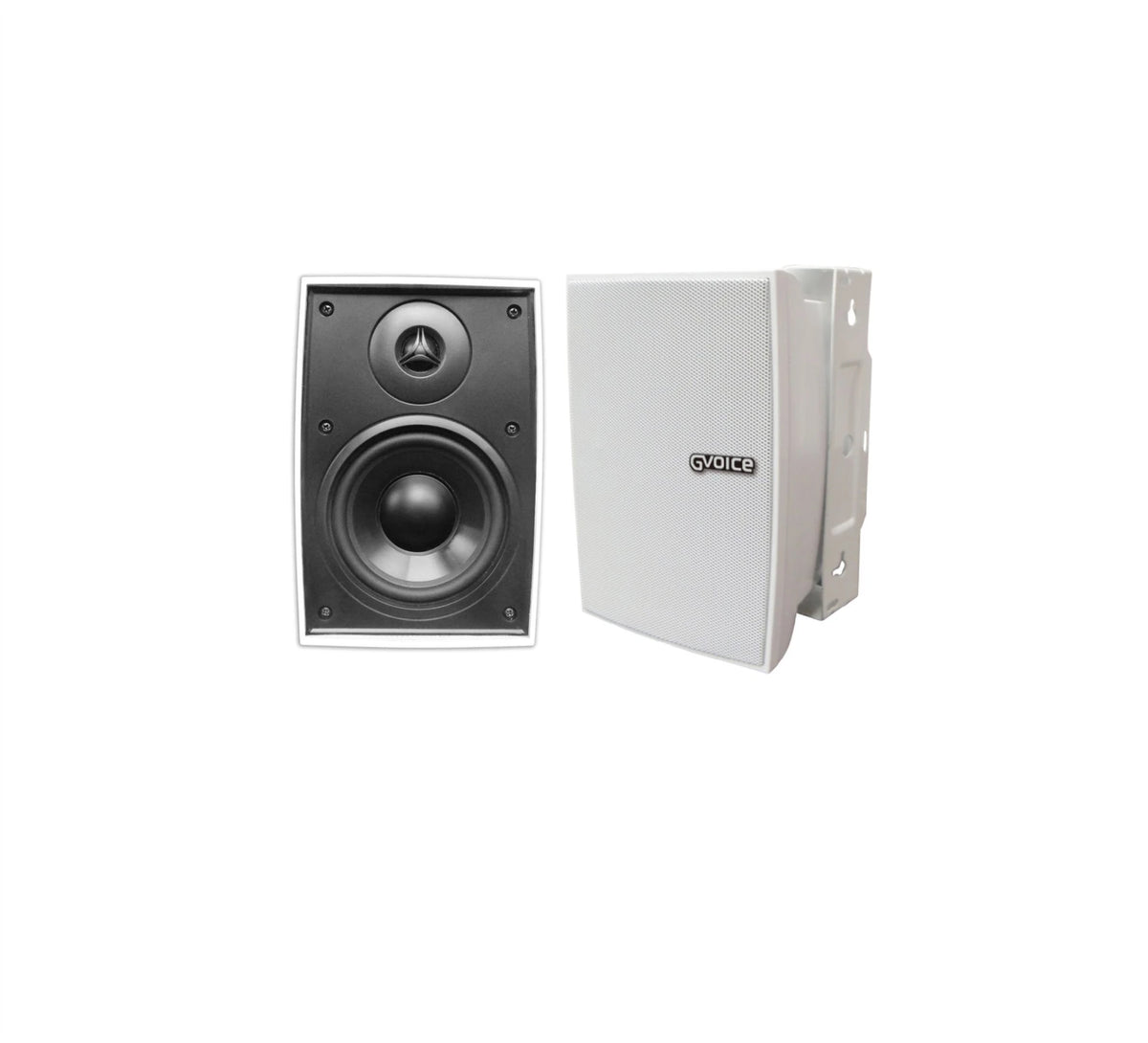 G-Voice Wall Speaker 313T White with Transformer