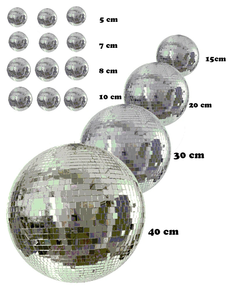 Aynalı Küre Disko Topu 50Cm