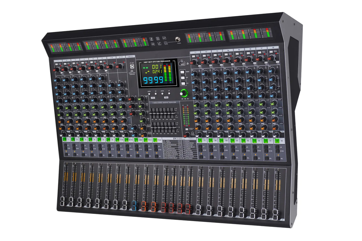 DSound Çift Efektli 18 Kanal Deck Mikser