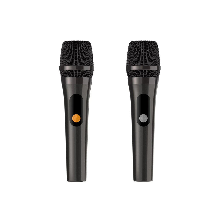 HiFuture MusicBox 100 Kablosuz Karaoke Hoparlör 70W Çift Mikrofon Bluetooth 5.0 Siyah