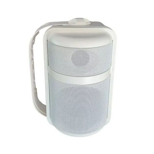 Bofmann BF 304TWS 30 Watt 4-Inch Wall-Mount White Speaker with Transformer and Selector