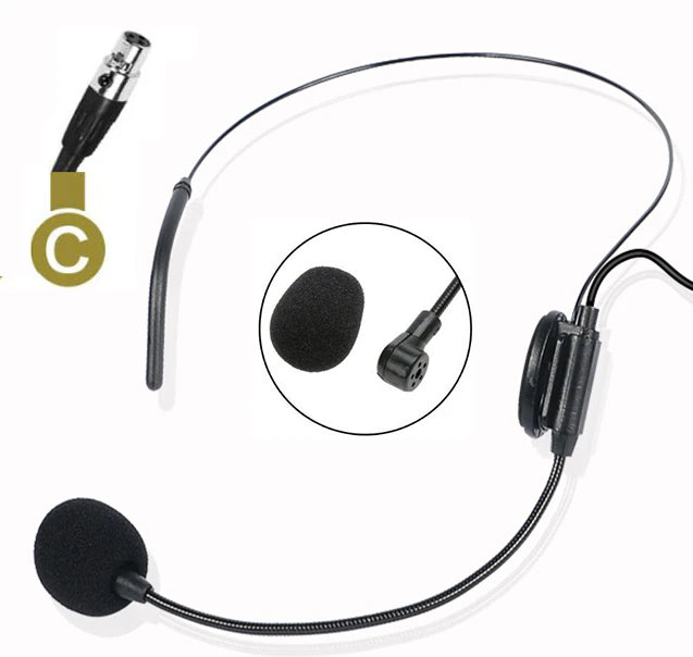 S-301C Head Set Mikrofon Mini 3Pin Xlr Plug(Akg Type