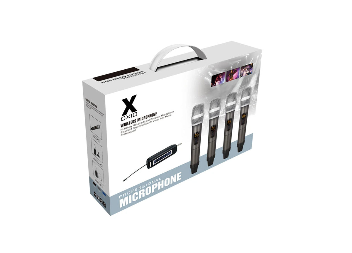 Oxid Oxd-634E 4Lü El Kablosuz Mikrofon