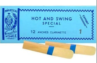 Hot Swing Mavi Kuşak Klarnet Kamışı No: 1 (12 Adet)