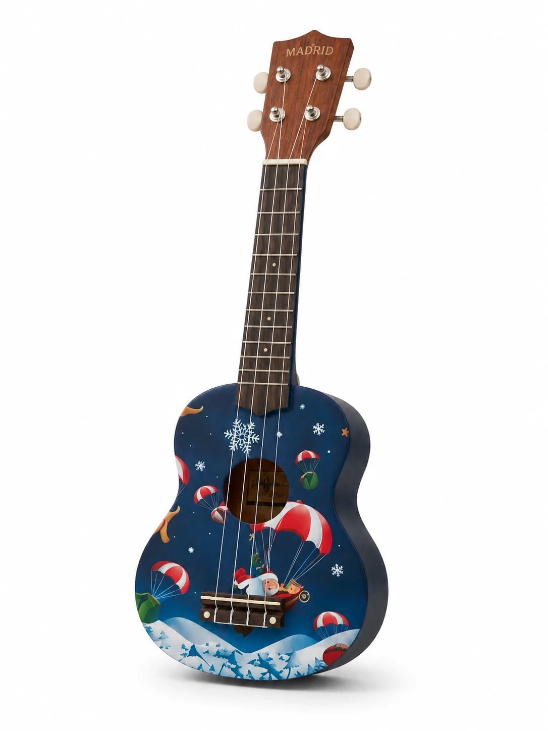 Madrid Ukulele Decal MU-21-16Christmas