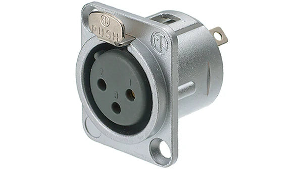 Neutrik Nc3Fdl-1 3 Pin Xlr Şase Dişi Konnektor