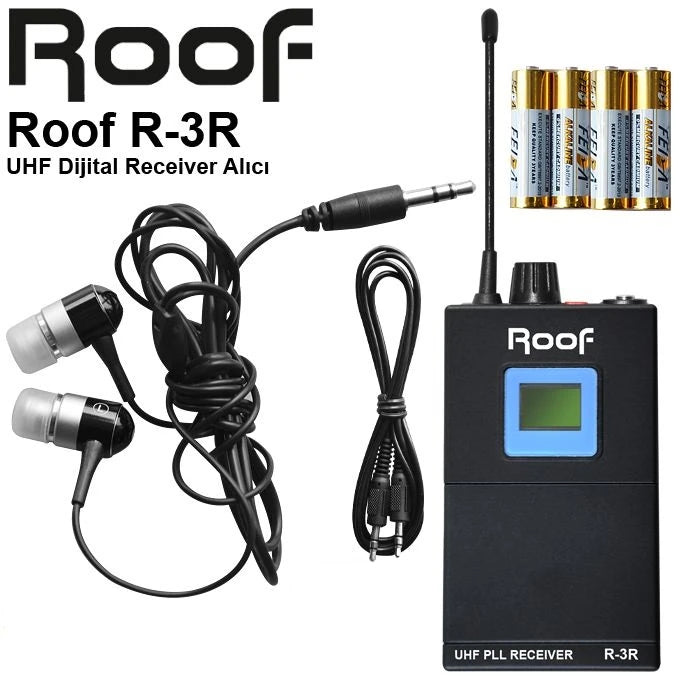 Roof R-5 El Kablosuz El Mikrofonu