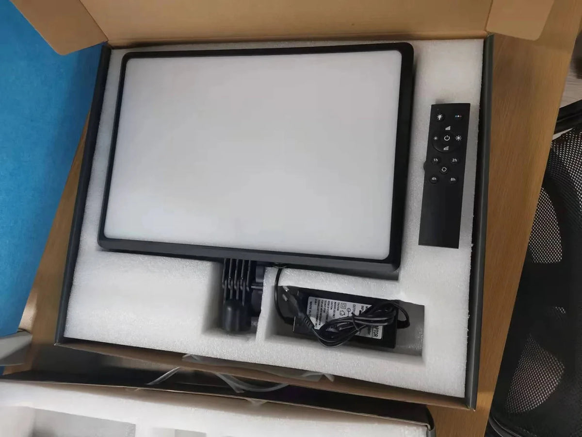 Oxid-18İnch 45Cm Studio Led Panel Light Dimmable Adjustable Portable Flat-Panel Photography Live Fill Light Led