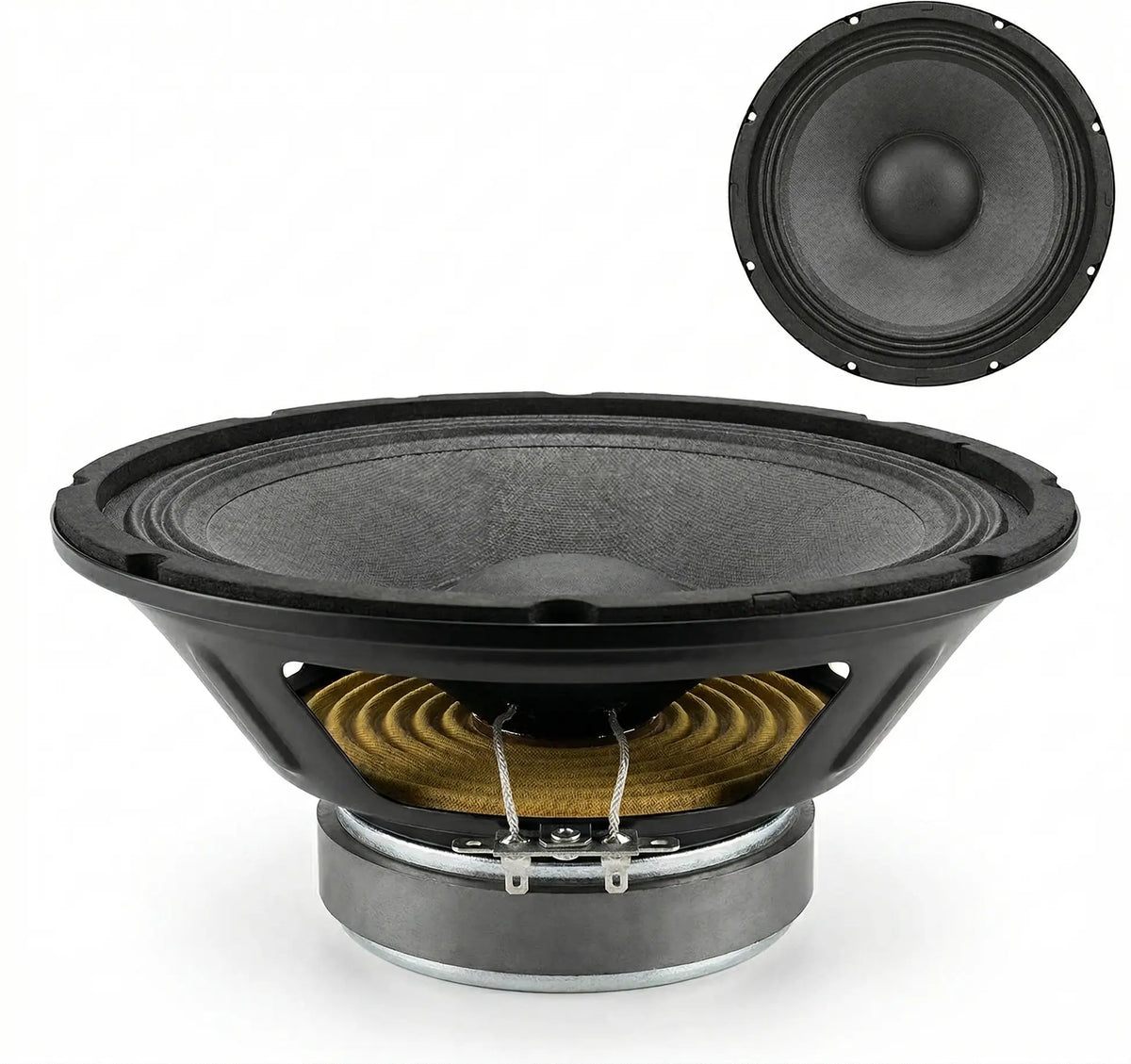 Notel NOT 101-8M 10 İnç, Metal Çerçeveli, 30 oz, 1,5 İnç ASV, 8 Ohm Çıplak Hoparlör