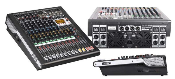DDS DPX-PRO 12 4X1250W 12 Kanallı Power Mikser