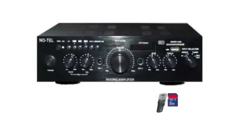 Notel NOT 215BL 2x50 Watt Bluetooth Özellikli Stereo Mini Amplifikatör