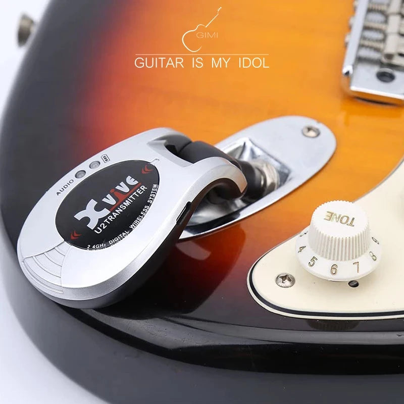 Xvive U2 - 2,4 Ghz WİFİ  Şarjlı Gitar kablosuz Jak