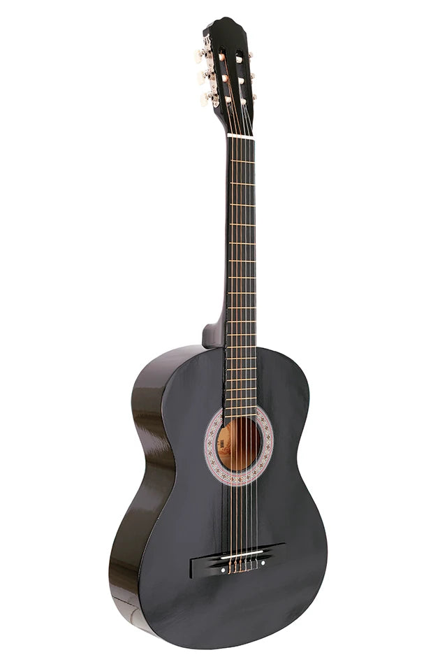 Madrid Mcg-120 Bk-Black 39" Full Size Classical Guitar