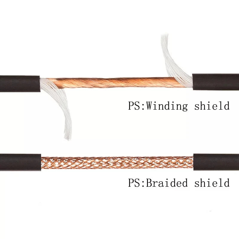 KRETZ KRT-6520 2x0,22 mm² Stereo Mikrofon Kablosu – 1 Metre