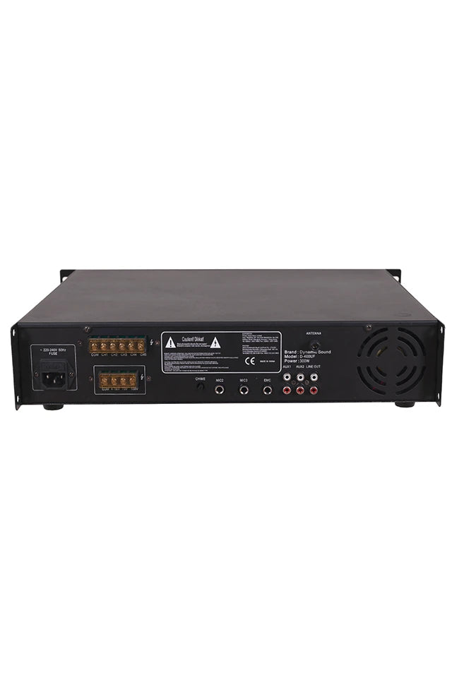 D-Sound D-400Uf 400 Watt Trafolu 5 Bölge Amfi