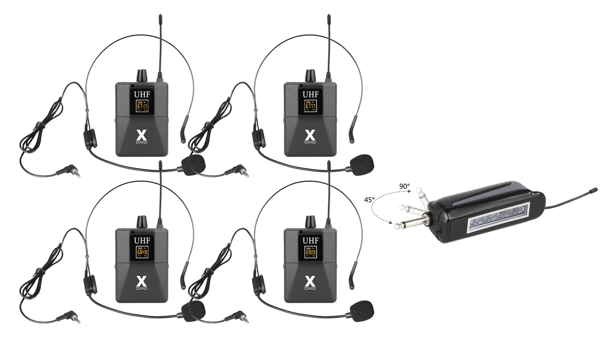 Oxid Oxd-634Y 4Lü Yaka Headset Mikrofon