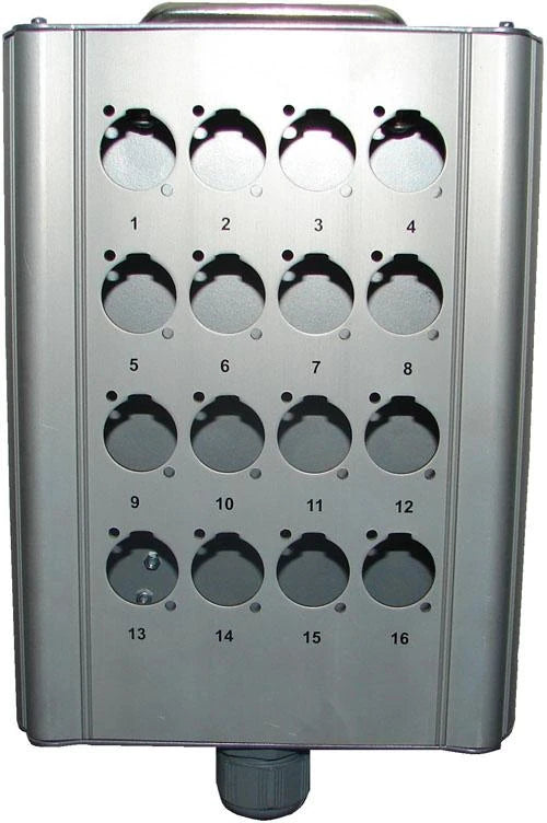 D-Sound Stagebox 16 Kanal Alüminyum Boş Kutu Stgpro-16