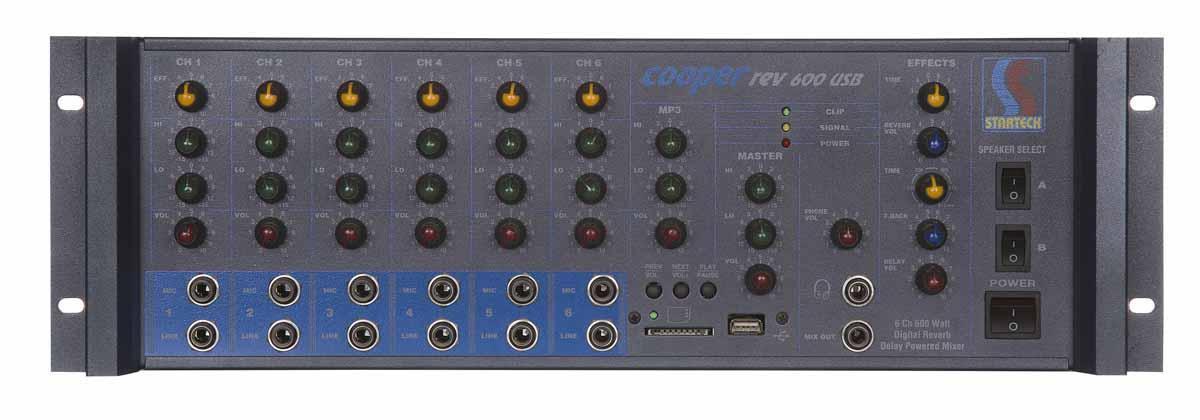 Startech Cooper Rev 600T Watt Usb/Sd Card