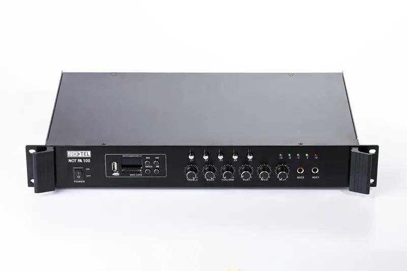 Notel NOT PA100 100 Watt Hat Trafolu 5 Bölgeli (Aç/Kapa) Amfili Mikser