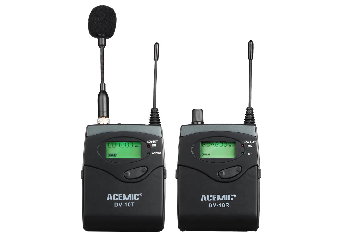 Acemic Dv-10 Yaka Wireless Camera Microphone System